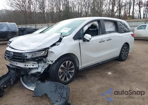 2024 Honda Odyssey Ex-L z USA, uszkodzony, nr VIN 5FNRL6H66RB022111